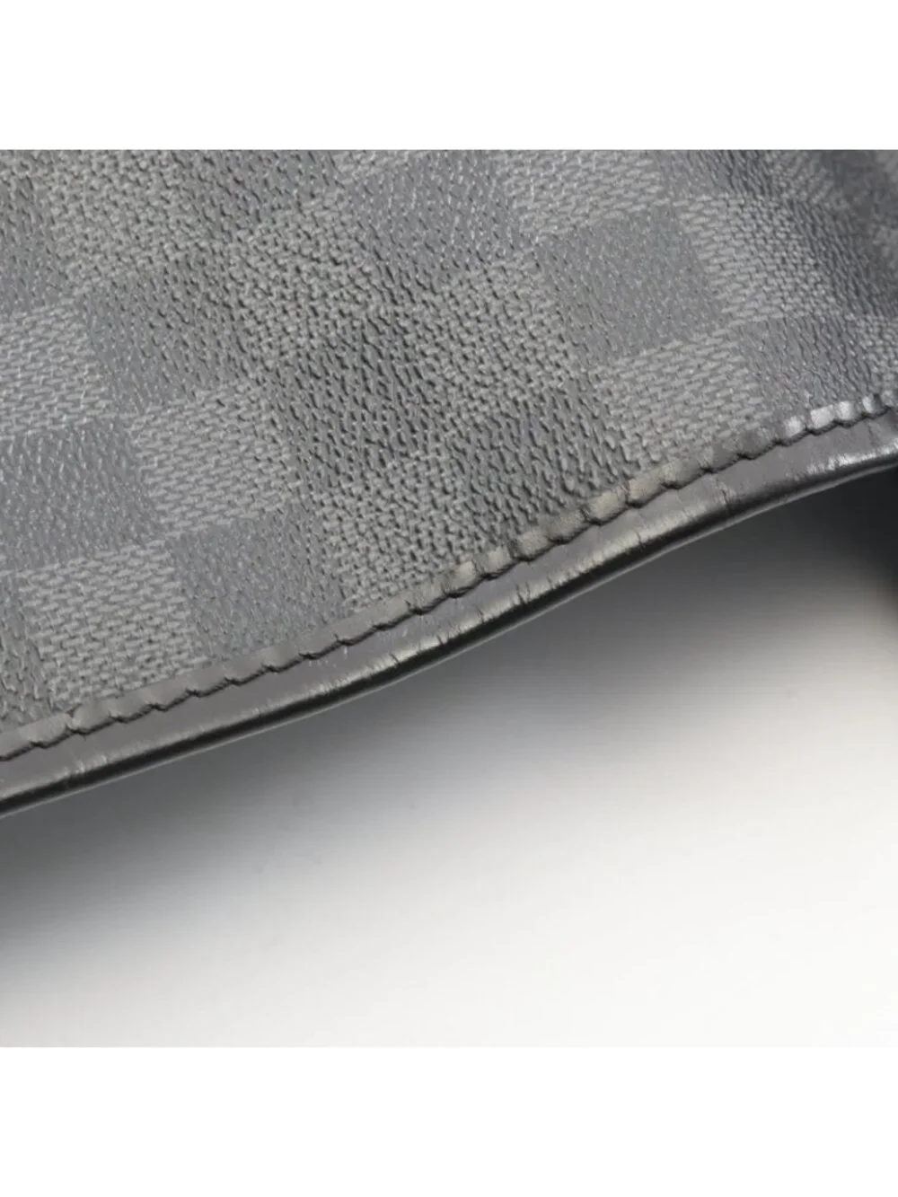 Louis Vuitton Shoulder Bag Daniel MM Canvas Leather